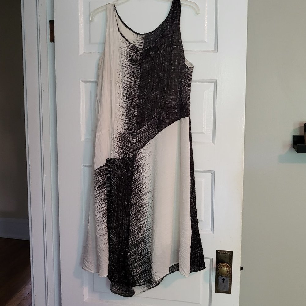 Babette Black and White Dress